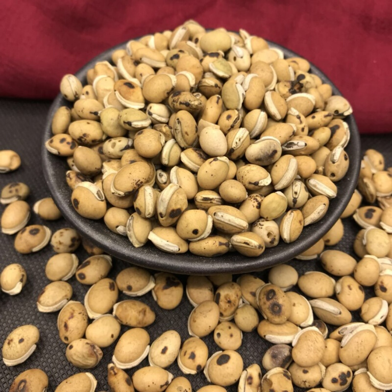 Fried white lentils 500 grams of farmhouse medicinal porridge soaked in water to remove moisture and raw white lentils can be ground powder free of charge