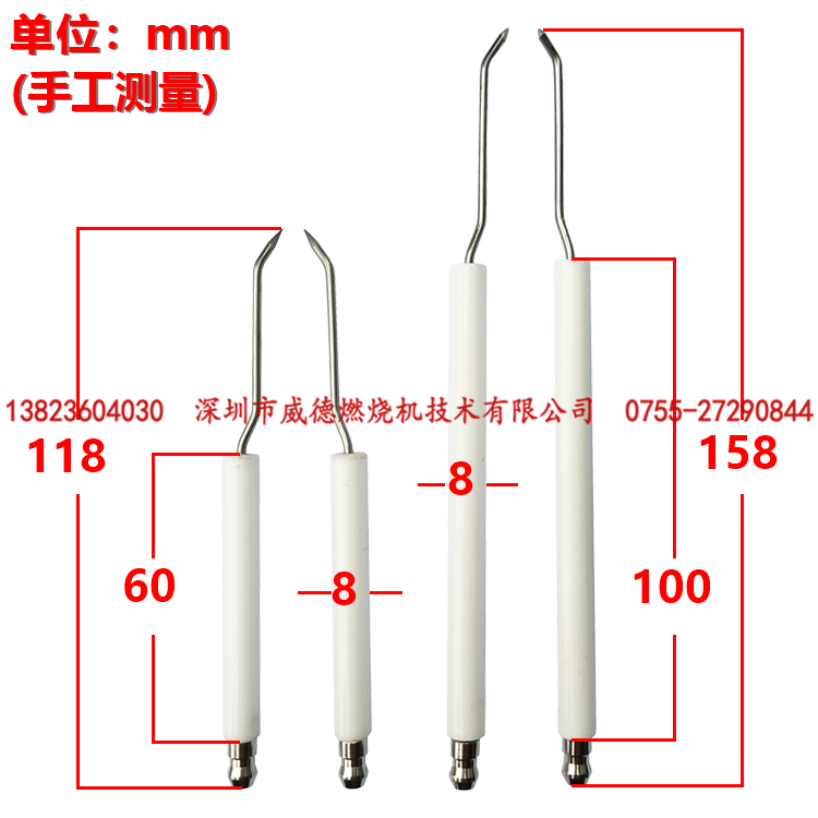 Diesel Combustion Engine Accessories Ignition Needle Electrode Ceramic Rod K10K CX10A flawless with a guide high-pressure discharge