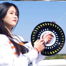 Wind-zither wire disc universal wheel wire disc roulette wheel roulette with line Professional new paper kite wheel ball bearing inverted rewinding upgrade