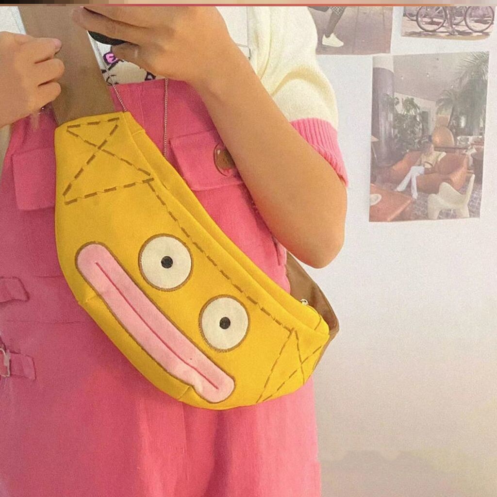 Lazy goat sheepiness satchel with the same paragraph 2022 new clown fish bag Cartoon Cute Large Capacity Unique Design Packet Bag