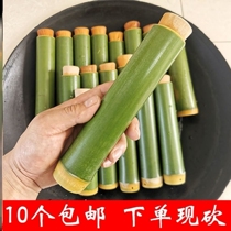 Bamboo-cylinder glutinous rice dumplings Domestic steam cylinder convenient to make use tool piston type sloth person Divine Instrumental single section Fresh