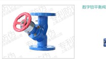 Shanglong balance valve digital lock balance valve dynamic static digital lock balance valve 1