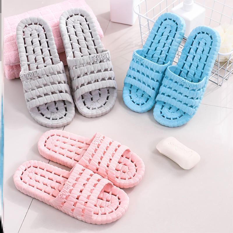 Shoe Drag Woman 2022 New Fashion Slippers Indoor Home Summer exterior wearing home bathroom Anti-slip lovers cool tug