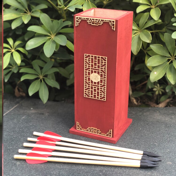 Throw Pot Game Props Suit Kindergarten Children Puzzle Toys Feel Integrated Training Equipment Chinese Down Arrow Projection