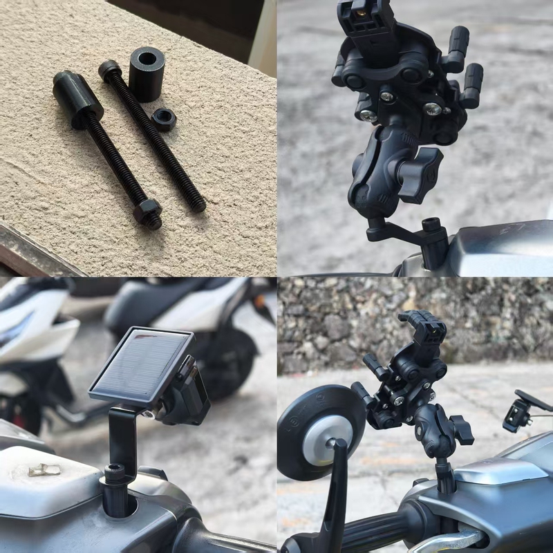 Gianguo Modified Rearview Mirror Multifunctional Bracket Rearview Mirror Extension Screw Reflector Plug Motorcycle Scooter