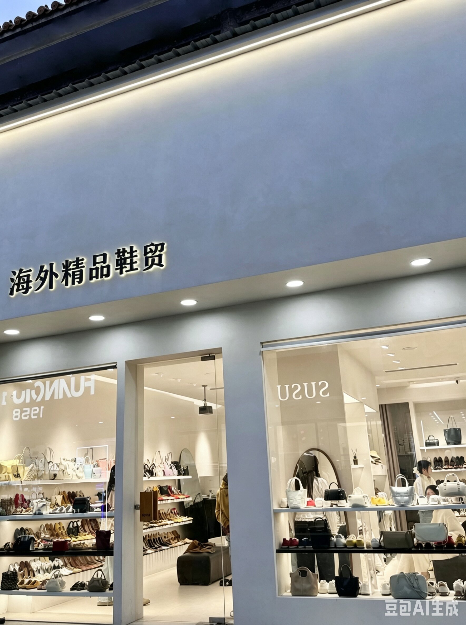 海外精品鞋贸的LOGO