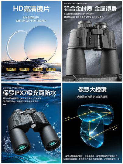 Panda Binoculars, High Magnification, High-Definition, Professional-Grade, Day and Night Use, Outdoor Viewing, Bee Spotting, Military Use