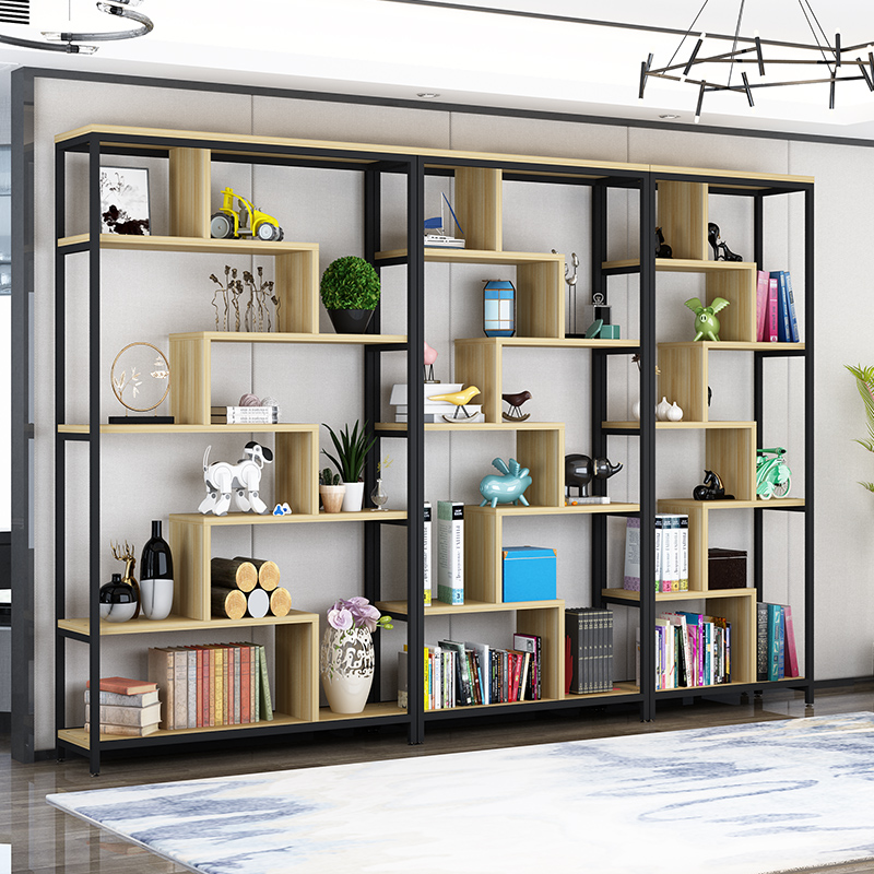 Partition Shelve Office Screen Bookshelves Landing Dining Room Decoration Rack Living Room Compartment Wall Genguan Show Shelf