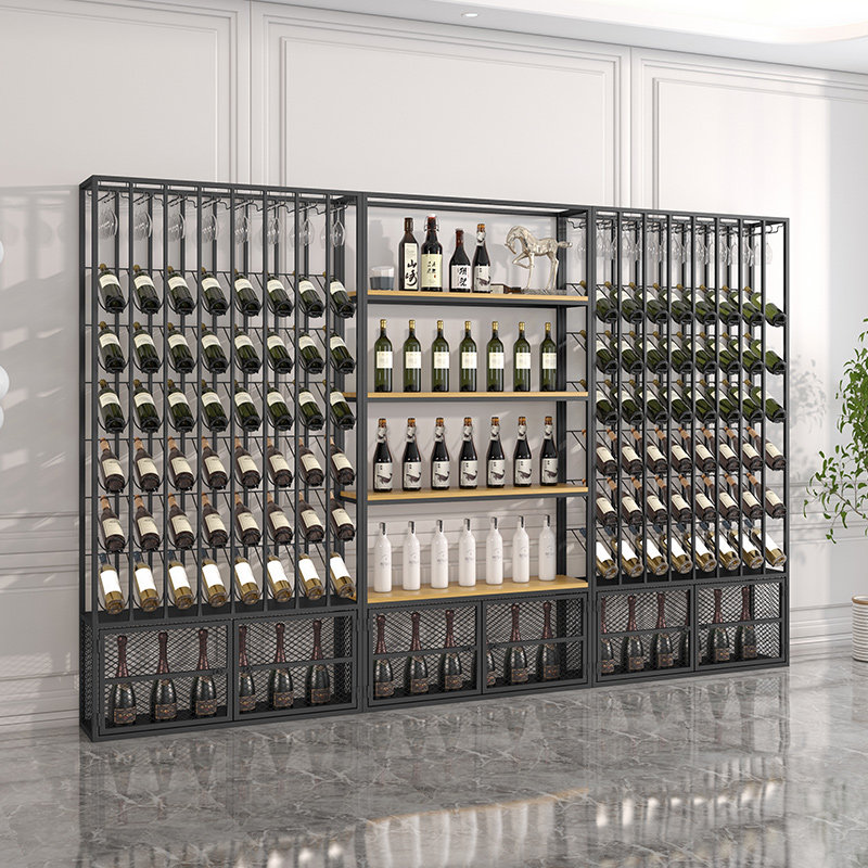 Wine Cabinet Display Cabinet Leaning Against Wall Red Wine Rack Sloping Dining Room Red Wine Rack Shop Commercial Wine Rack Red Wine Cabinet Show Shelf