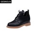 GEBINDU Martin boots ເກີບສັ້ນຂອງແມ່ຍິງ 2024 ແບບອັງກິດໃຫມ່ inner heightening single boots versatile casual shoes's shoes