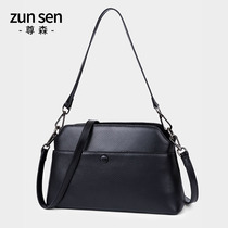 Leather middle-aged mother mother mother-in-law shoulder shoulder bag small bag 2021 New Fashion atmosphere soft leather large capacity Womens bag