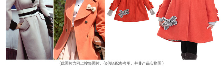 Manteau pour fille en laine - Ref 2162389 Image 31