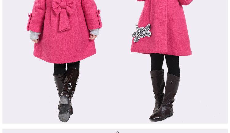 Manteau pour fille en laine - Ref 2162389 Image 65