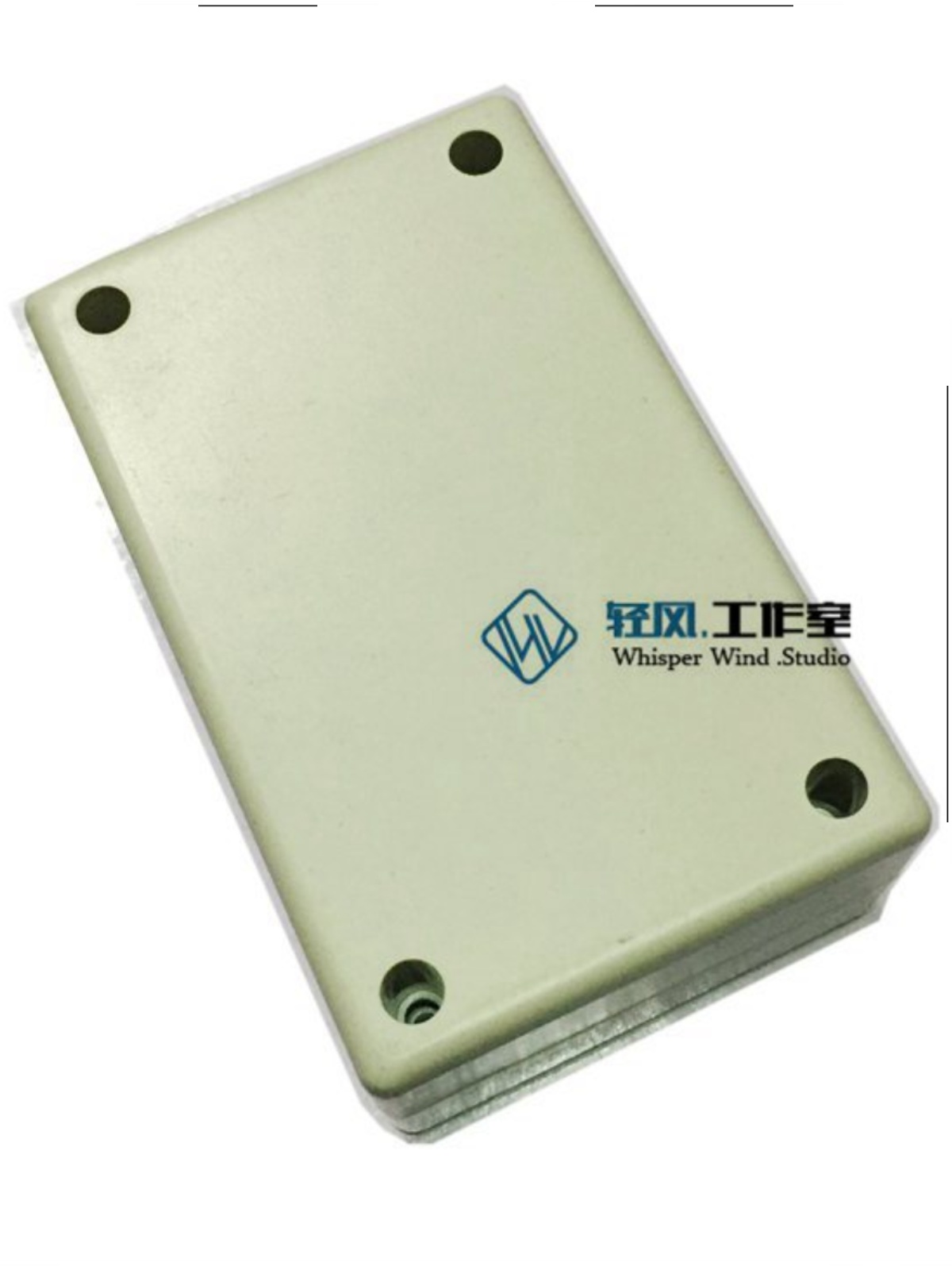 Qf-1 # Pcb box circuit board special box shell with screw insulation protection circuit shell white