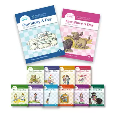 One Story A Day For Early Readers 加拿大英語365個故事天天聽小學版onestoryaday 英文原版繪本12本6 10歲兒童幼兒英語