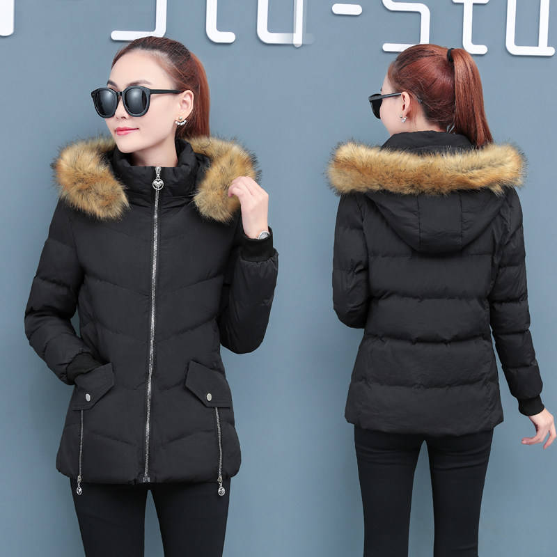 短款棉衣女宽松韩版百搭加厚外套2019冬季新款大码棉服羽绒棉袄潮