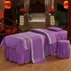 Beauty Body massage therapy bedspread đơn bộ ba mảnh đầu vuông tròn các gia đình đầu thang bốn thẩm mỹ viện - Trang bị tấm