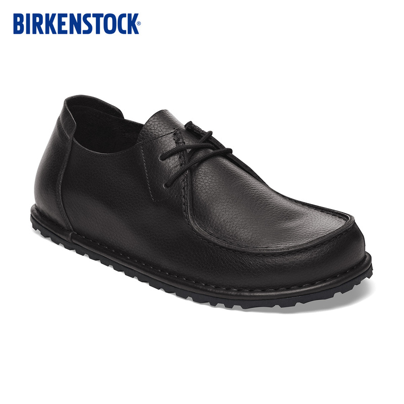 Birkenstock German Imported New Product Men's and Women's Cow Leather Utti Low-Top Lace-Up Casual Shoes