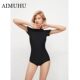 German Women's Swimwear New Style High-End Fashion Vacation Cover-Up Beautiful Plus-Size One-Piece Hot Spring Swimsuit for Adults