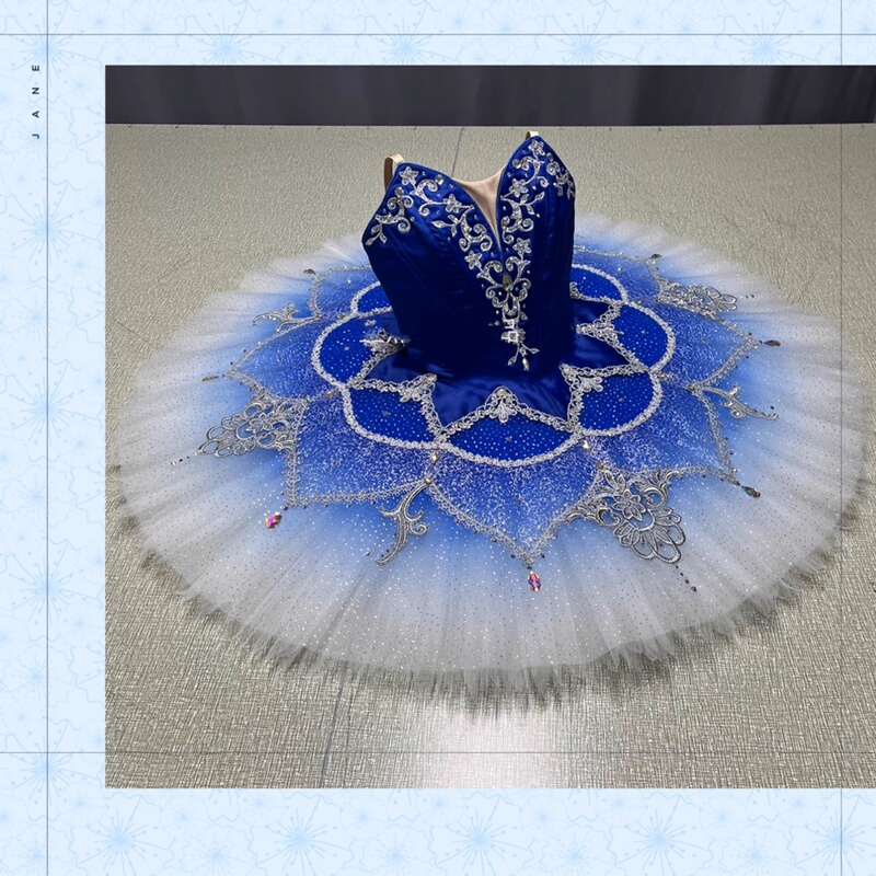 Adult Sleeping Beauty Bachata Ballet Dress Performance Costume Children's Ballet Tutu Skirt Performance Competition Costume