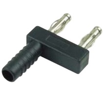 4MM short circuit plug pitch 14MM 2 Revolution 1 female plug all copper Banana plug