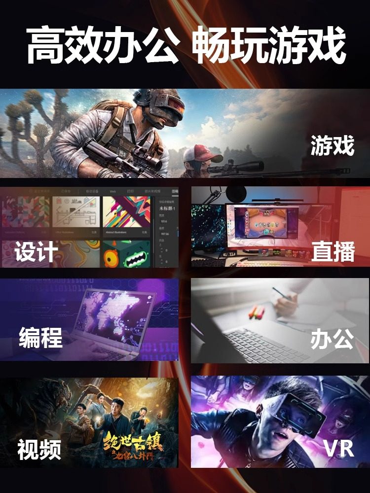 Laptop 2025 New Model Ultra-Thin Business Office Student Portable Gaming Laptop with Discrete Graphics Intel I7 Level