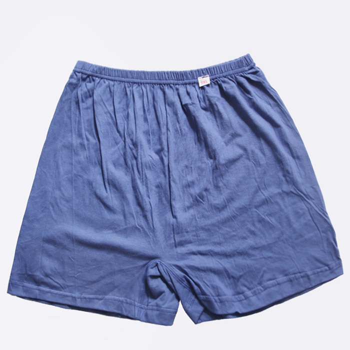 Quần soóc nam trung niên và già tóm tắt quần ông già bằng vải cotton lớn để tăng độ béo shorts Quần short đồ lót bốn góc quần lót đùi nam