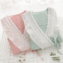 Lunar clothes autumn 10 months cotton postpartum 9 months pregnant women pajamas winter air cotton autumn October