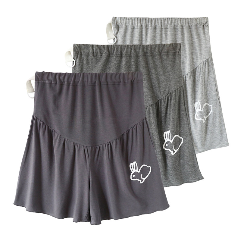 Pregnant Woman Sleeping Pants Summer Thin summer shorts Modale adjustable extramability Abdominal Safety Pants Pyjamas