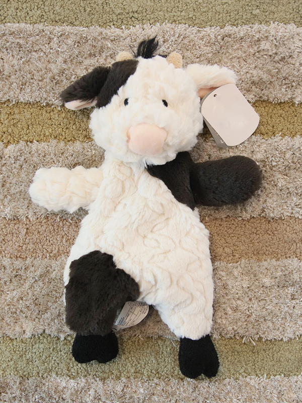 Marymaye Comfort Doll Baby Companion Cuddle Sleep Cow Elephant Lion Comfort Towel Doll to Accompany Baby to Sleep