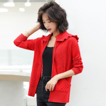 Lady Coats Woman Short Section 2021 New Womens Dress 100 Hitch Design Sense Baseball Uniform Cardigan Sweater Jacket