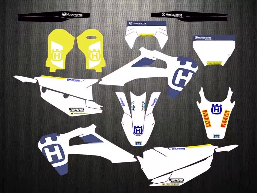 2021 22 23 24 лет TE300 Husqvarna FE250 TX350 внедорожный мотоцикл наклейка
