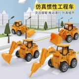 Warrior, детская инерционная игрушечная машина, экскаватор, бульдозер для мальчиков, машинка, подарок на день рождения