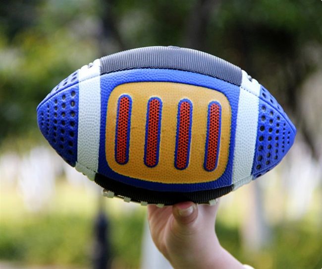 Bán nóng rugby pu Mỹ thứ 3 bóng bầu dục trẻ em tiểu học và trung học cơ sở hiệu suất đào tạo trong nhà và ngoài trời? - bóng bầu dục găng tay bóng bầu dục
