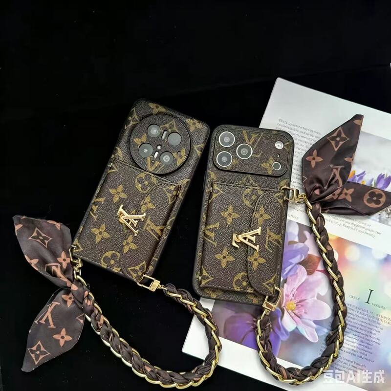 Suitable for Apple, Huawei, Honor, Oppo, Xiaomi, Vivo, Samsung, Crossbody Phone Case with Strap, Trendy Brand, Women's High-End Silk Scarf, Hand-Held, Crossbody, Luxury, Card Slot, with Makeup Mirror Suitable for Apple, Huawei, Honor, Oppo, Xiaomi, Vivo, Samsung, Crossbody Phone Case with Strap, Trendy Brand, Women's High-End Silk Scarf, Hand-Held, Crossbody, Luxury, Card Slot, with Makeup Mirror