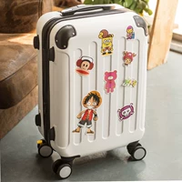 Hành lý phổ biến bánh xe đẩy trường hợp túi du lịch nam và nữ hộp da mở rộng 20 inch 24 inch 26 inch vali chính hãng