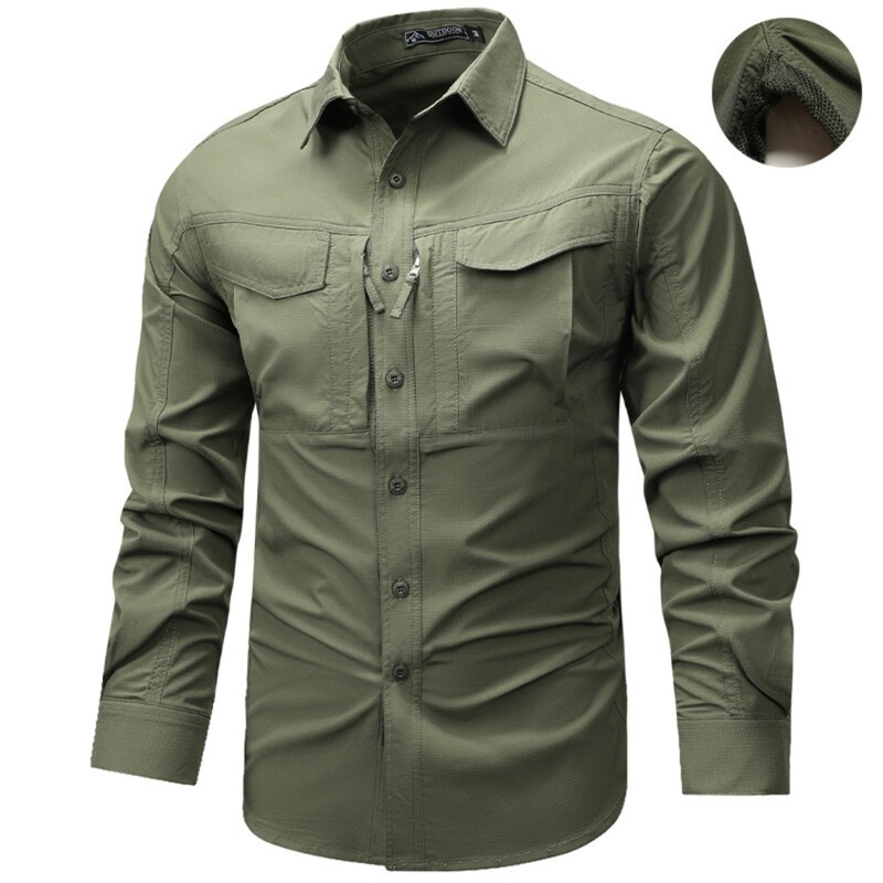Unique and Stylish Sun-Protective Shirt, Thin and Luxurious, High-End Feel, Large Size, Quick-Dry, Men's Long-Sleeve Shirt, American Style, Can Be Worn Alone Unique and Stylish Sun-Protective Shirt, Thin and Luxurious, High-End Feel, Large Size, Quick-Dry, Men's Long-Sleeve Shirt, American Style, Can Be Worn Alone