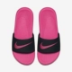 Hongfei Sports Nike Kawa Slide Black Red Giày nữ GS Sports Beach Dép 819353-001