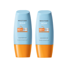 拍2件!Mistine泰版小黄帽防晒霜乳40ml