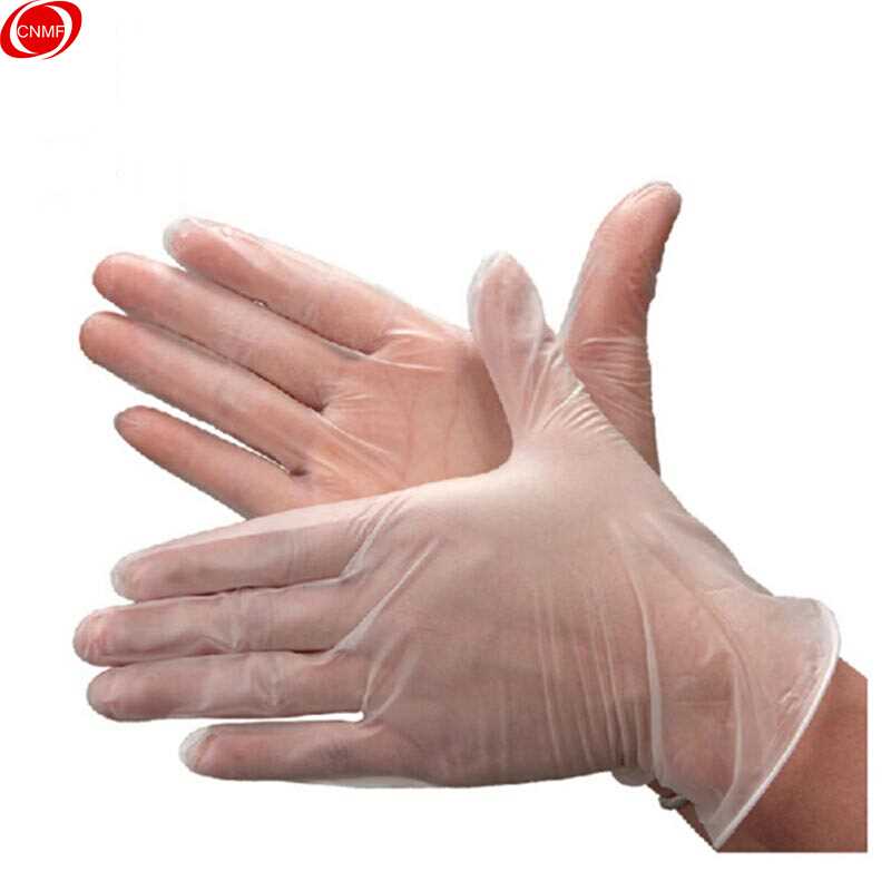 Conspiracy for the benefit of dust-free labor Disposable Purifying Gloves PVC 9-inch 100 Only Bau Other L