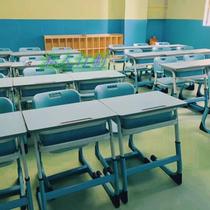 Primary and secondary school students desks and chairs factory direct sales school tutoring training class childrens hosting lifting learning writing tables and chairs
