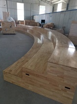 Choir platform Conductor platform School solid wood steel frame platform Theater classroom Large stage Music chorus platform Campus podium