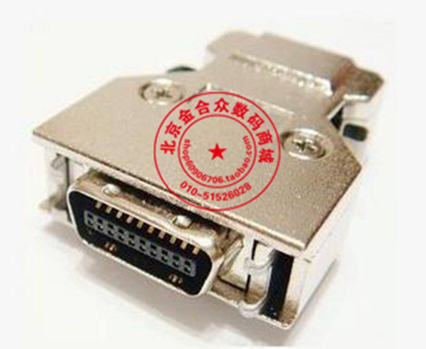 SCSI CN20P welding wire iron shell spring chip CN20 core welding wire male head servo 20 core