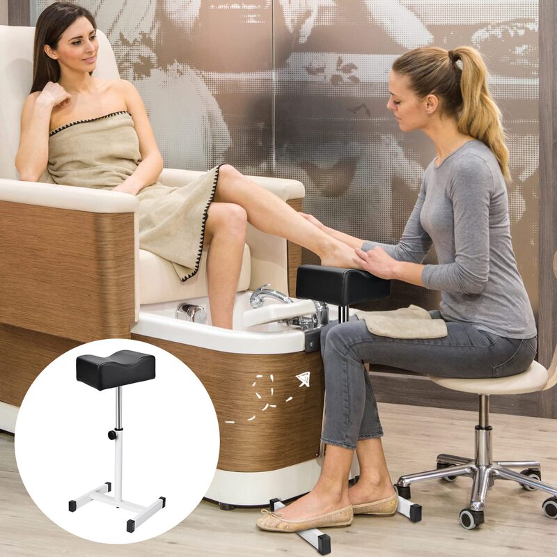 Manicure and Pedicure Nail Stand, Professional Pedicure Stand, Adjustable Footrest Stool, Professional Footrest for Foot Spa Shop