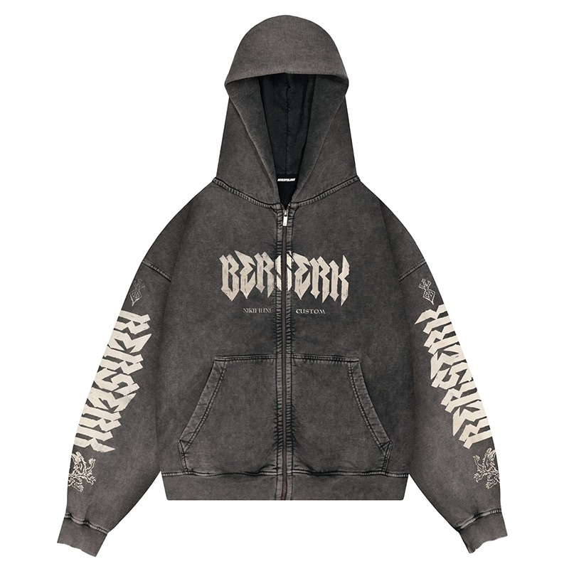 "Bae -fighter Jianfeng Legend Mad Warrior Berserk Anime Cartoon Wash, Old Hooded Cover Jacket" -> "Куртка с капюшоном древний стиль Бэй - боец Джианфэн легенда безумный воин Берсерк аниме мультфильм стирка, старая надетая куртка"