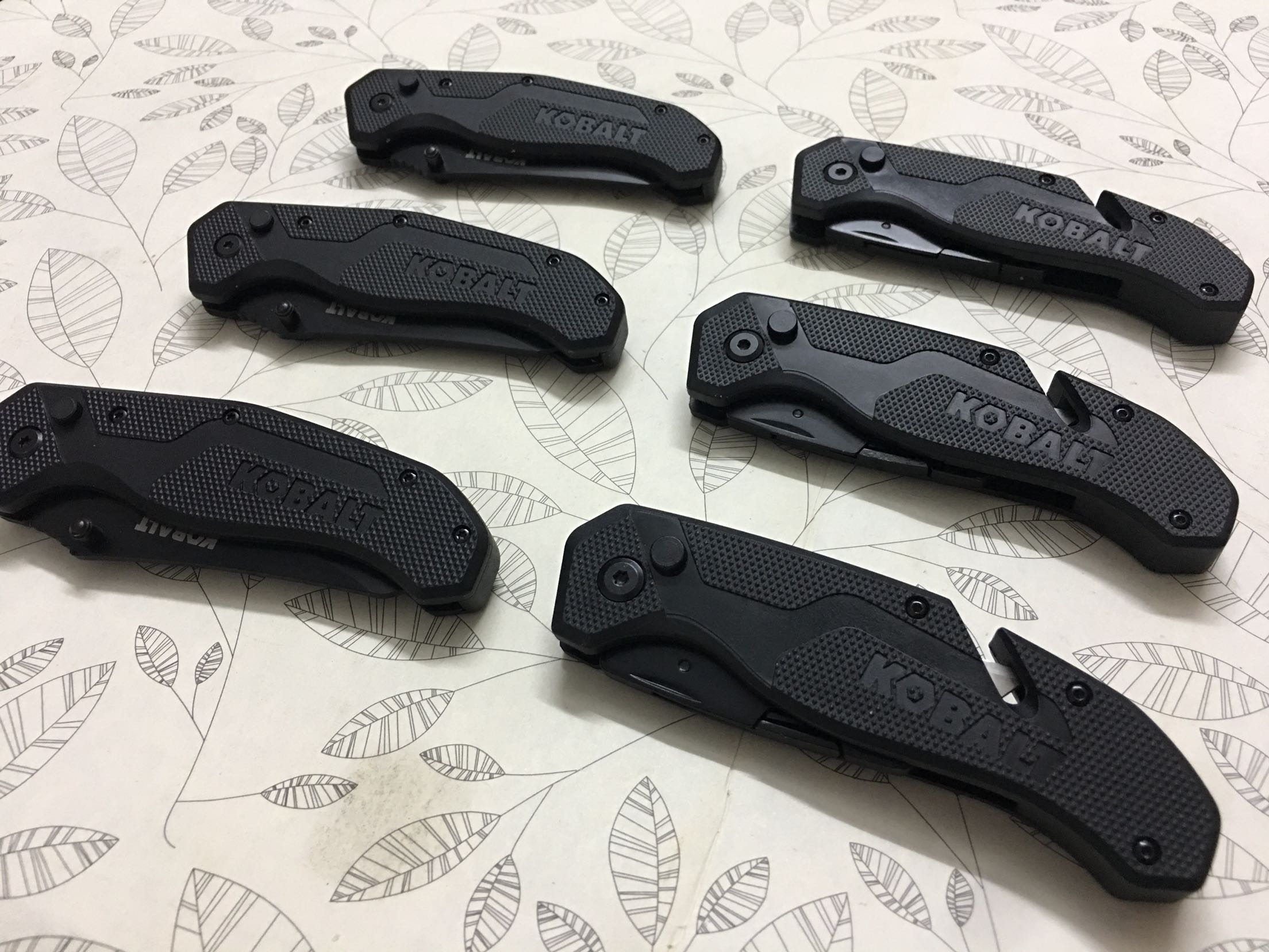 USA KOBALT Kaubert Beauty Knife Quick Change Blade Folding Beauty Work Knife Cut Paper Knife Electrician Knife