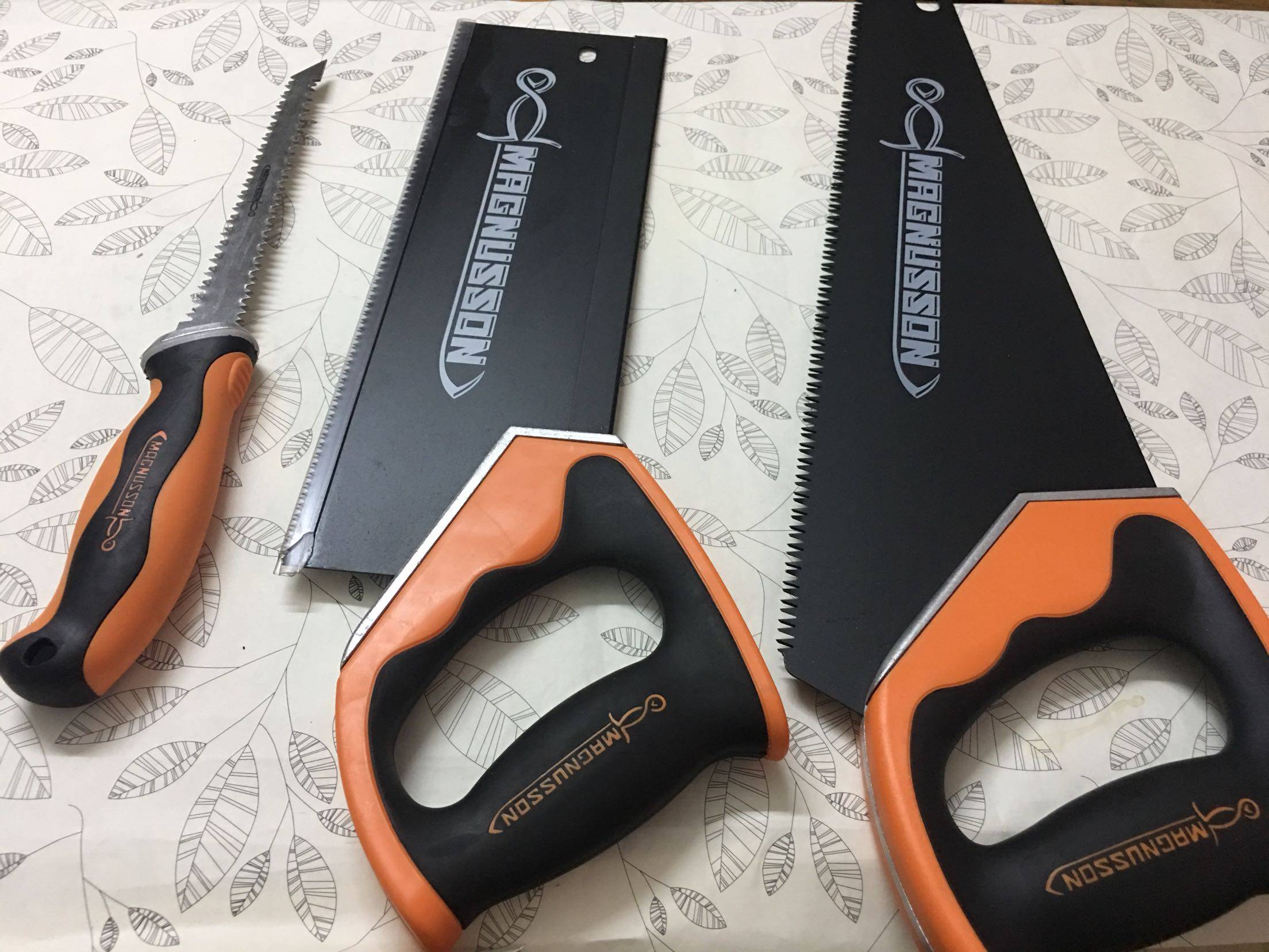 Magnusson Magnusson Hand Saw Woodsaw Woodcutting Saw Household Hand Saw Double - sided Blade Blade