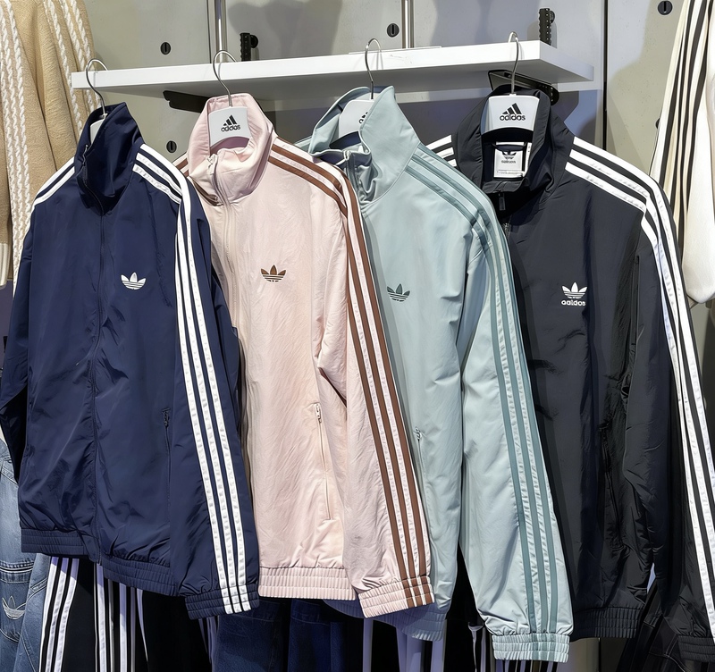 Adidas/Adidas Retro Stand-Collar Jacket Trefoil Classic Sports Jacket Kq9497 Kq9496