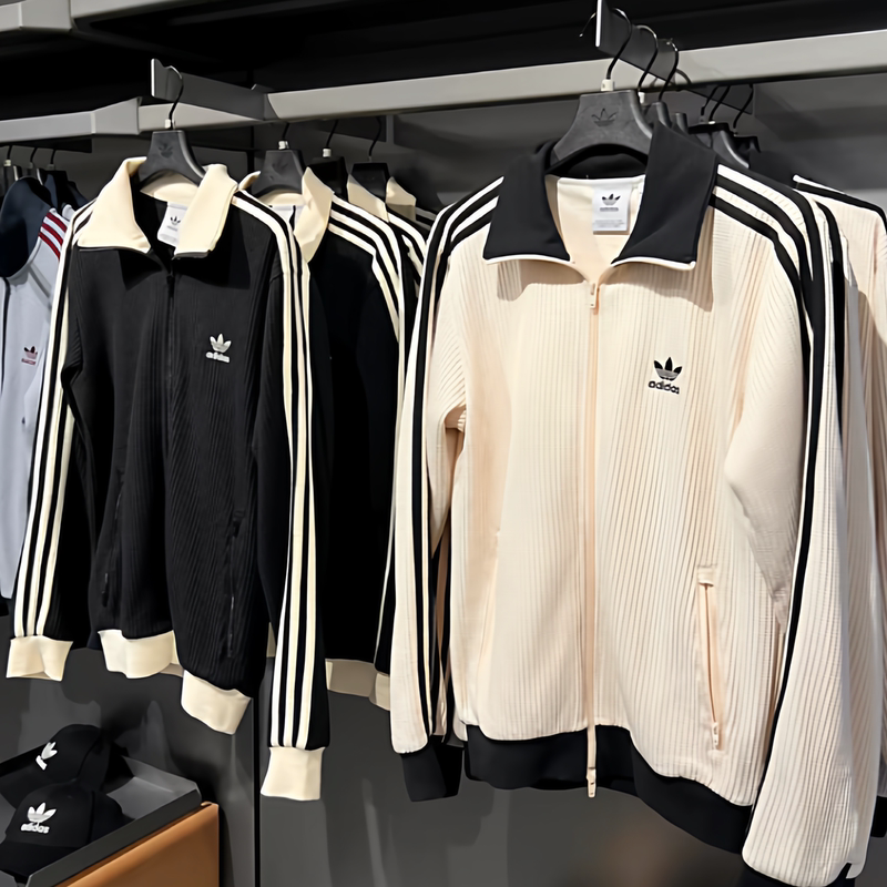 Korean Version of Adidas/Adidas Clover Sports Waffle Jacket for Men and Women Jw0109/Jw0110 Korean Version of Adidas/Adidas Clover Sports Waffle Jacket for Men and Women Jw0109/Jw0110