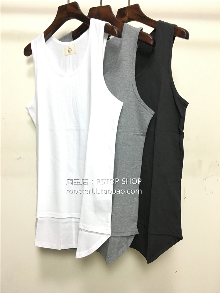 Nỗi sợ hãi của thần cao kéo dài áo thun 3 lỗ